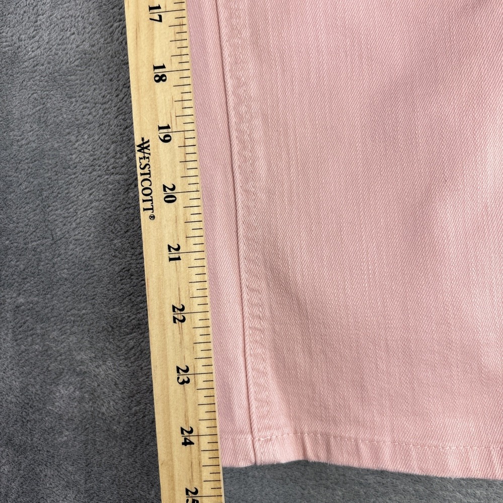 Democracy Women's Straight Leg Jeans - Light Pink - Picture 8 of 14